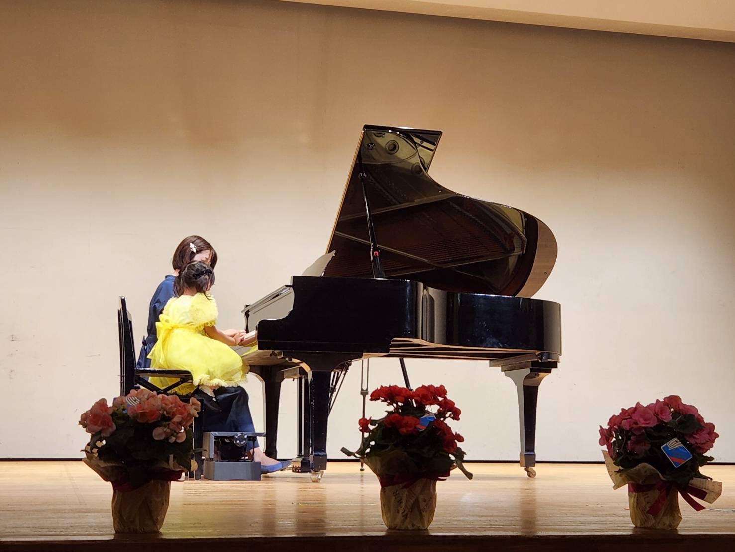 初めての発表会